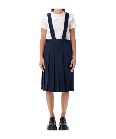 COMME DES GARÇONS COMME DES GARÇONS GIRL MIDI SUSPENDER SKIRT
