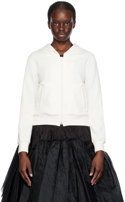 Comme Des Garcons Girl Off-white Sailor Collar Sweatshirt In 4 Off-white