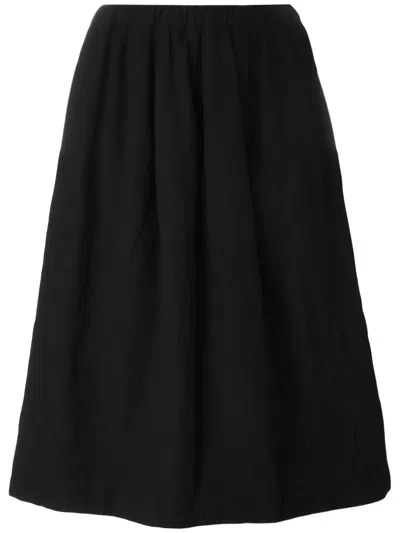 Comme Des Garcons Girl Pleated Skirt In Black