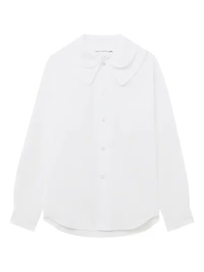 Comme Des Garcons Girl Pocket Shirt In White