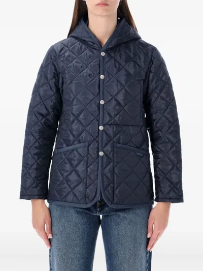 COMME DES GARCONS GIRL QUILTED HOODED JACKET