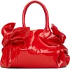 Comme Des Garcons Girl Red Bow Bag In Red