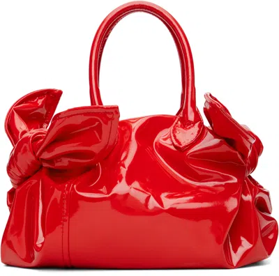 Comme Des Garcons Girl Red Bow Bag