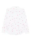 Comme Des Garcons Girl Ruffled-pocket Shirt In White