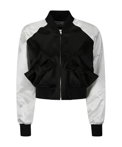 COMME DES GARÇONS COMME DES GARÇONS GIRL SATIN BOMBER JACKET