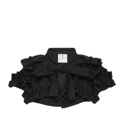 Comme Des Garcons Girl Teiban Cape In Black