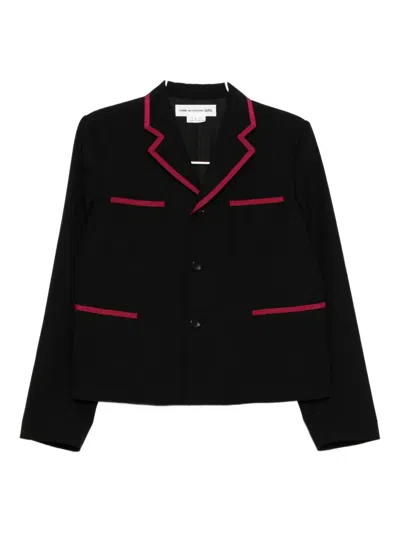 Comme Des Garcons Girl Wool Blazer In Black