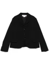 Comme Des Garcons Girl Wool Blazer In Black
