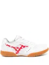 Comme Des Garcons Girl White Mizuno Edition Polka Dot School Sneakers In White