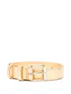 Comme Des Garçons Gold And Silver Belt In Gray