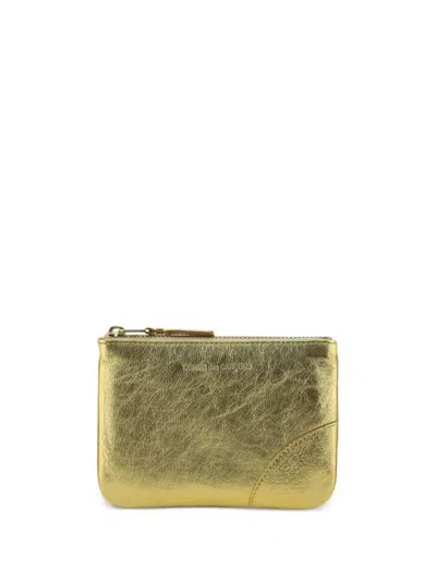 Comme Des Garçons "gold And Silver" Pouch Accessories
