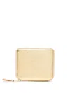 Comme Des Garçons "gold And Silver" Wallet Accessories In Gray
