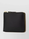 COMME DES GARÇONS GOLD-TONE ACCENTS LEATHER WALLET