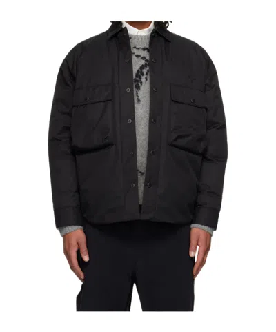 Comme Des Garçons Goldwin Edition Double Layer Windstopper Down Jacket In Black
