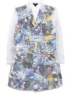 COMME DES GARÇONS GRAPHIC-PRINT COAT