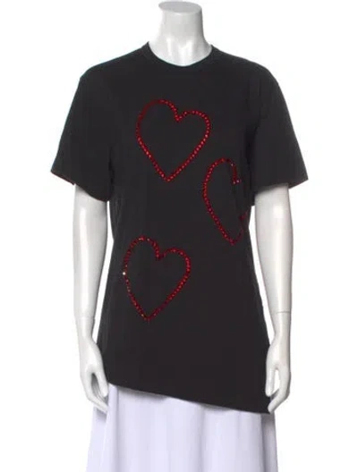 Pre-owned Comme Des Garçons Graphic Print Crew Neck T-shirt In Multi