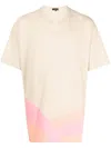 Comme Des Garçons Graphic-print Short Sleeved T-shirt In Neutral