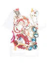Comme Des Garçons Graphic-print T-shirt In Multi