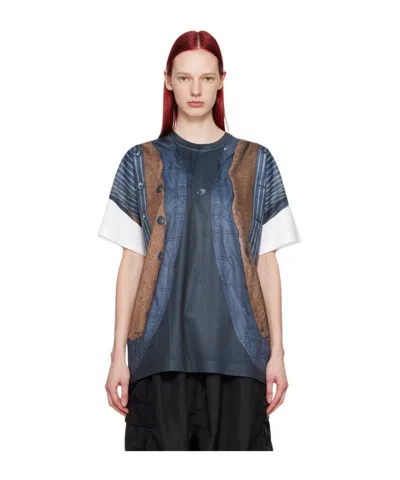 Comme Des Garçons Cotton T-shirt In Multicolor