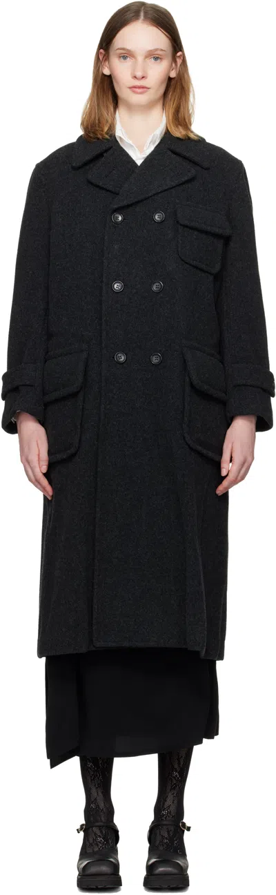 Comme Des Garçons Gray Large Side Pocket Coat