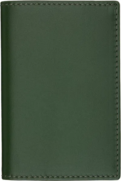 Comme Des Garçons Green Classic Group Card Holder