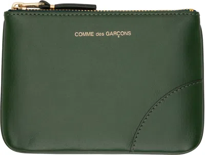 Comme Des Garçons Green Classic Group Card Holder