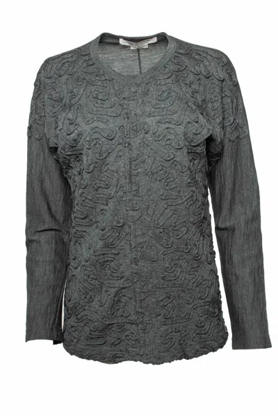 Comme Des Garçons , Grey Knitted Cardigan In Gray