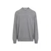 Comme Des Garçons Wool Sweater In Gray