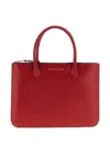 Comme Des Garçons Top Handle Clutch Bag Sa5100ha In Red