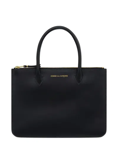 Comme Des Garçons Handles Line Wallet In Black