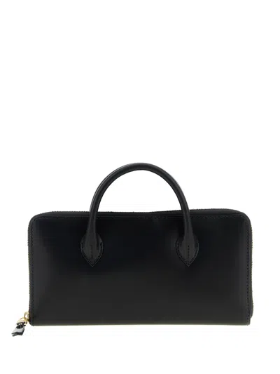 COMME DES GARÇONS HANDLES LINE ZIP LEATHER WALLET