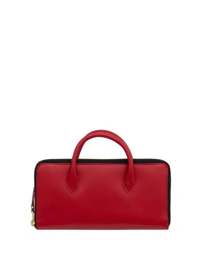 Comme Des Garçons Handles In Red