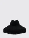 Comme Des Garçons Hizume Collaboration Wide Brim Hat In Blue