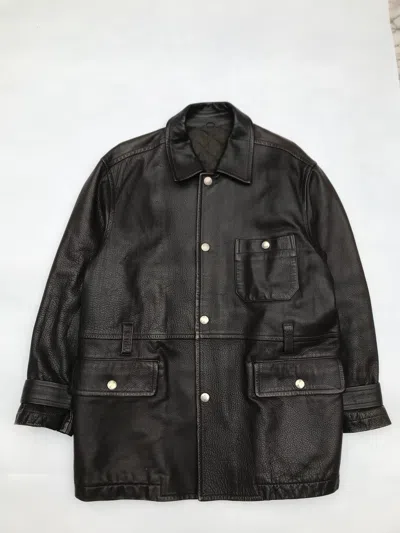 Pre-owned Comme Des Garçons Heavy Jacket In Brown