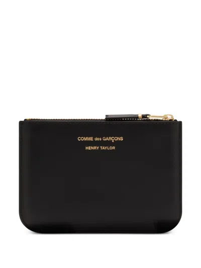 Comme Des Garçons Henry Taylor Zip Pouch In Black