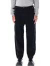 Comme Des Garçons Wide-fit Black Casual Pants In Black