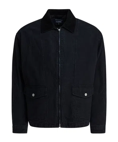 Comme Des Garçons Long-sleeved Casual Jacket In Black