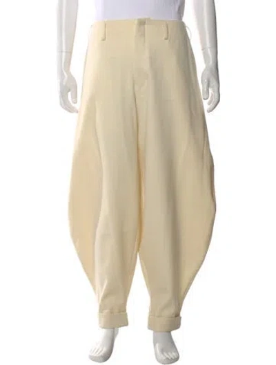 Pre-owned Comme Des Garçons Homme Deux 2024 Joggers In Neutral