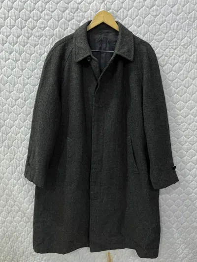 Pre-owned Comme Des Garçons Homme Deux Archive Vintage Comme Des Garcons Homme Long Jacket In Gray