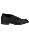 Comme Des Garçons Homme Deux Asymmetric Fastening Shoes In Black