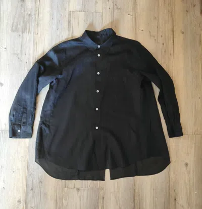 Pre-owned Comme Des Garçons Homme Deux Avantgarde Shirt.like Elena Dawson Or Layer-0 In Black