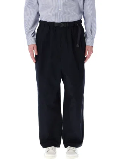 Comme Des Garçons Homme Deux Belted Jogging In Navy