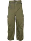 COMME DES GARÇONS HOMME DEUX BELTED TAPERED-LEG CARGO TROUSERS