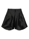 Comme Des Garçons Homme Deux Bermuda Shorts In Black