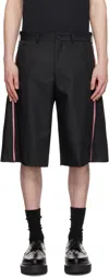 Comme Des Garçons Homme Deux Comme Des Garçons Homme Plus Shorts In Black