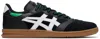 Comme Des Garçons Homme Deux Black Asics Edition Sportstyle Soccer Sneakers In Black