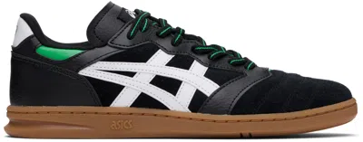 Comme Des Garçons Homme Deux Black Asics Edition Sportstyle Soccer Sneakers In 1 Black