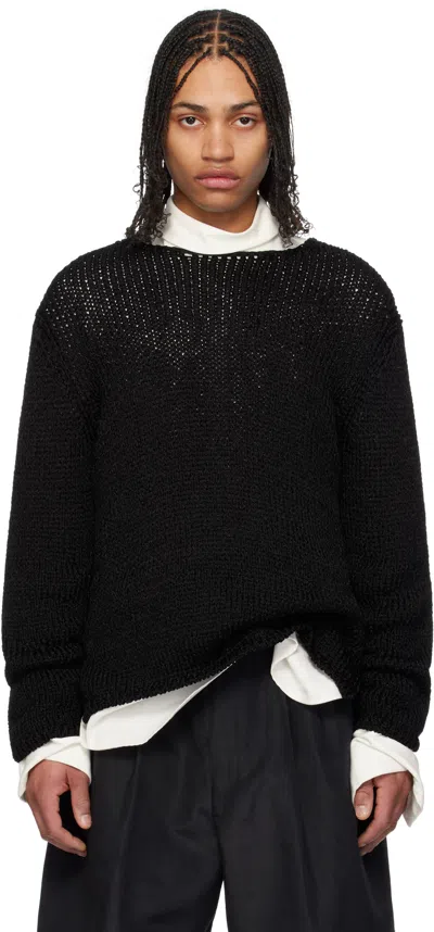 Comme Des Garçons Homme Deux Black Droptail Sweater