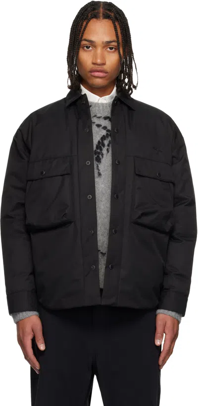 Comme Des Garçons Homme Deux Black Goldwin Edition Double Layer Windstopper Down Jacket