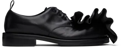 Comme Des Garçons Homme Deux Black Kids Love Gaite Edition Frilled Derbys